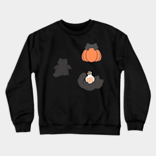 Halloween kitties Crewneck Sweatshirt